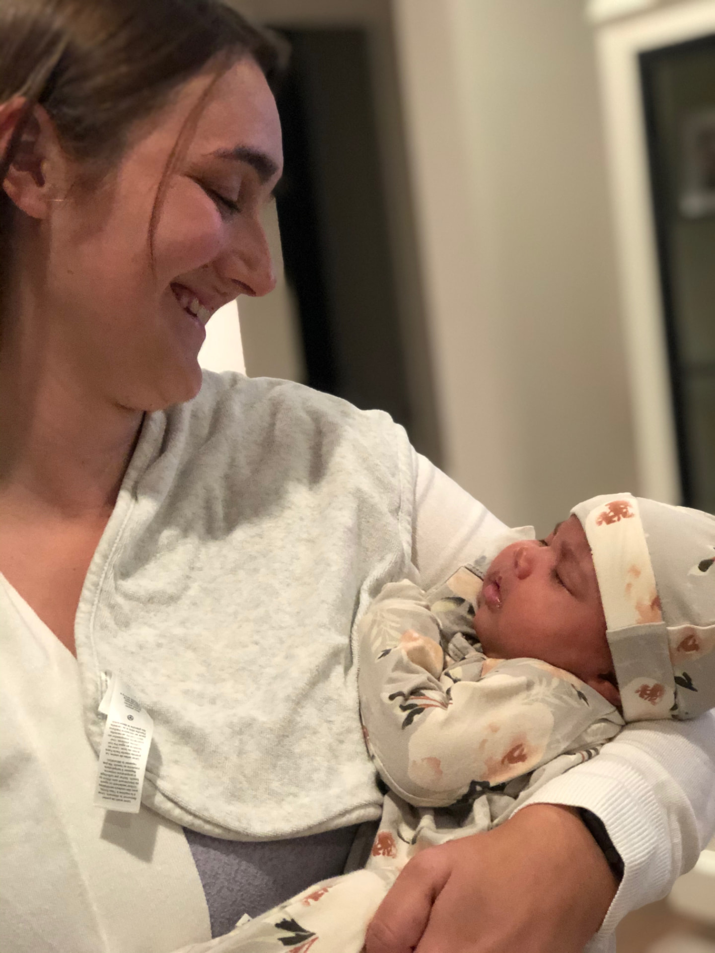 A moment from Nora's years of doula work with families